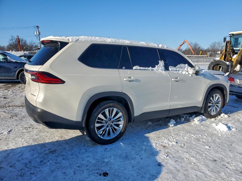 2024 Toyota Highlander VIN 5TDAAAB59RS018202 COPART salvage auction — Front End, ID - SALVAGE CERTIFICATE OF TITLE, sold $17,800 on 2026-04-17 (photo 3)