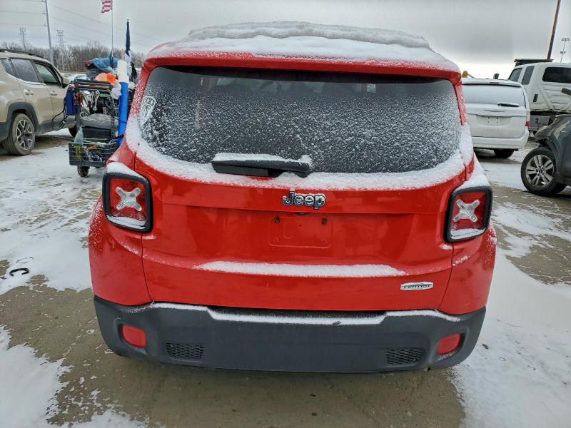 2016 Jeep Renegade VIN ZACCJABT0GPD59926 COPART salvage auction — FRONT END, Mi - Certificate Of Title, sold $350 on 2026-07-09 (photo 6)
