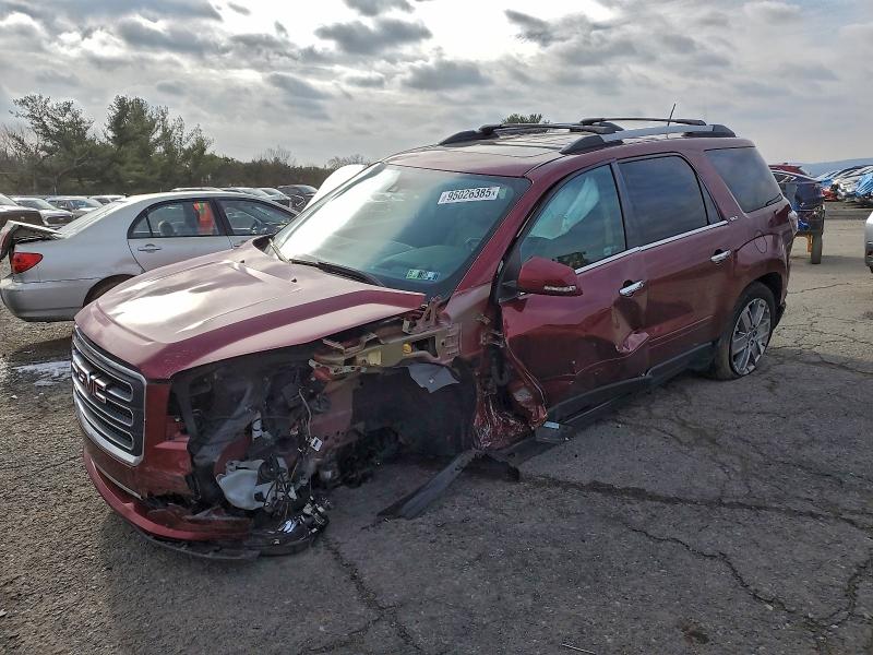 2017 Gmc Acadia VIN 1GKKVSKD7HJ128039 COPART salvage auction — FRONT END, PA - CERTIFICATE OF SALVAGE, sold $525 on 2026-07-02 (photo 1)