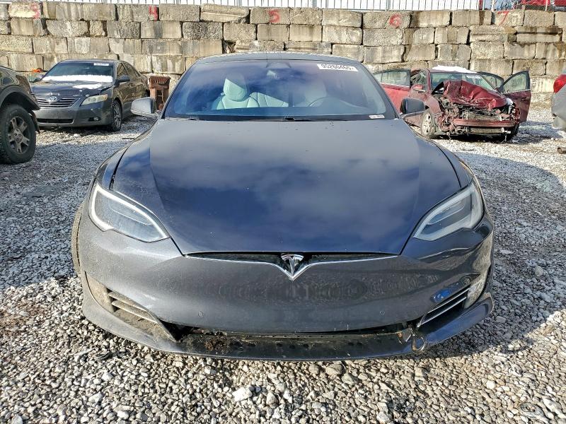 2017 Tesla Model s VIN 5YJSA1E28HF198670 COPART salvage auction — FRONT END, Id - Salvage Certificate Of Title, sold $6,100 on 2026-07-31 (photo 5)