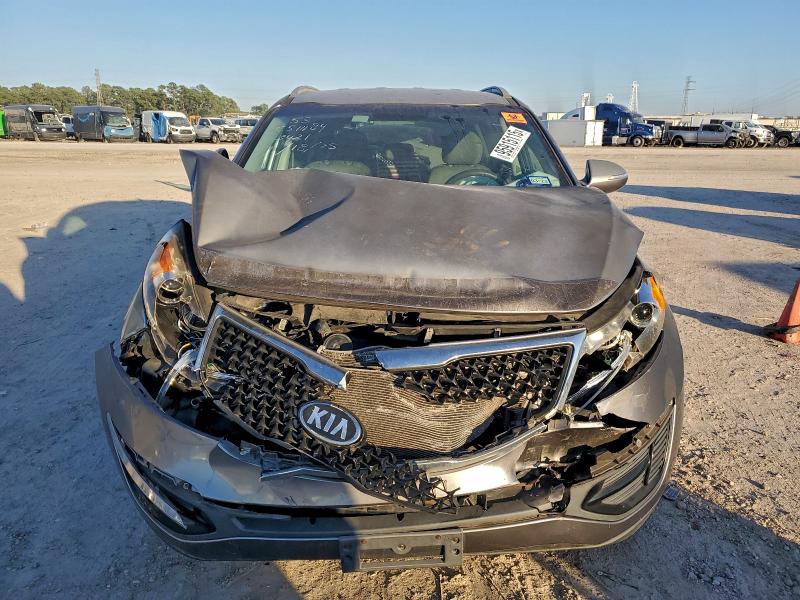 2015 Kia Sportage VIN KNDPB3AC4F7793421 COPART salvage auction — FRONT END, TX - SALVAGE VEHICLE TITLE, sold $1,650 on 2026-07-02 (photo 5)