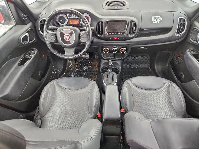 2014 Fiat 500l VIN ZFBCFACH8EZ005780 COPART salvage auction — REAR END, Ab - Bos - Salvage, sold $1,000 on 2026-07-07 (photo 8)