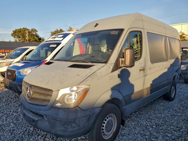 2018 Mercedes-benz Sprinter VIN WD3PE7CD9JP625815 COPART salvage auction — REAR END, Fl - Certificate Of Title, sold $8,900 on 2026-07-22 (photo 1)