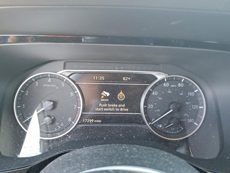 2024 Nissan Pathfinder VIN 5N1DR3CA4RC218897 COPART salvage auction — FRONT END, Hi - Certificate Of Salvage, sold $100 on 2026-07-27 (photo 9)