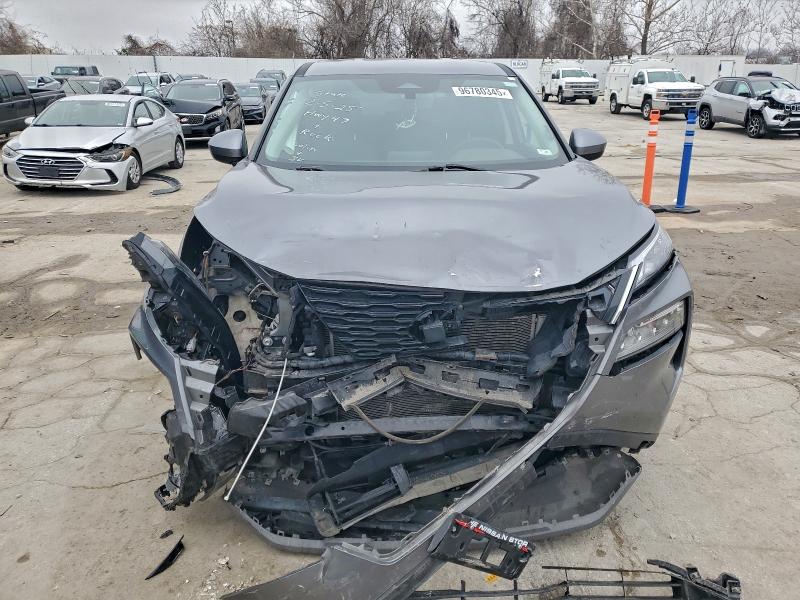 2023 Nissan Rogue VIN JN8BT3BA8PW411343 COPART salvage auction — FRONT END, Mo - Salvage Certificate Of Title, sold $3,400 on 2026-07-24 (photo 5)
