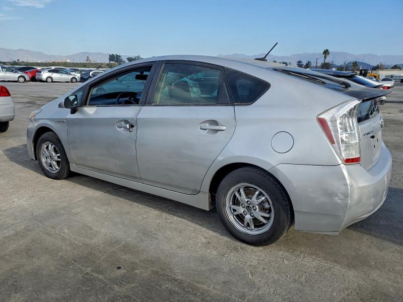 2010 Toyota Prius VIN JTDKN3DU6A0116071 COPART salvage auction — VANDALISM, Ca - Salvage Certificate, sold $850 on 2026-07-20 (photo 2)