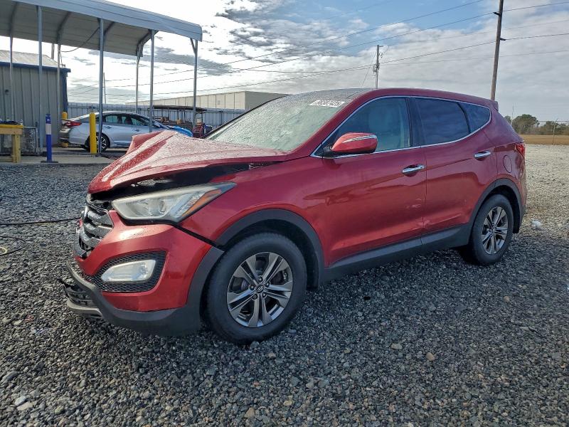 2013 Hyundai Santa fe VIN 5XYZUDLB0DG105055 COPART salvage auction — FRONT END, Ga - Cert Of Title-Salvage, sold $850 on 2026-07-28 (photo 1)
