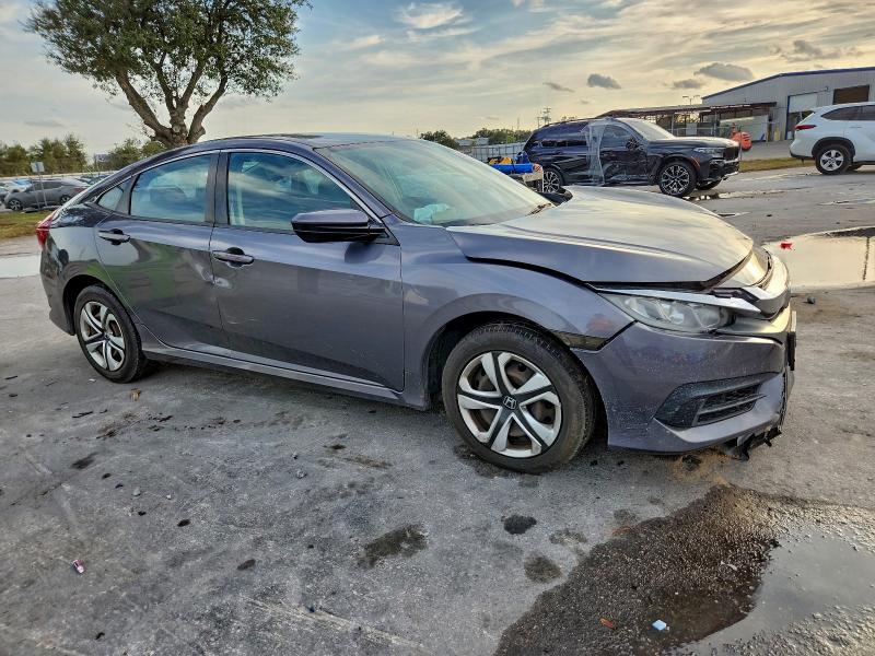 2018 Honda Civic VIN 19XFC2F55JE030247 COPART salvage auction — FRONT END, Salvage Title, sold $925 on 2026-07-21 (photo 4)