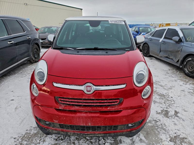 2014 Fiat 500l VIN ZFBCFACH8EZ005780 COPART salvage auction — REAR END, Ab - Bos - Salvage, sold $1,000 on 2026-07-07 (photo 5)