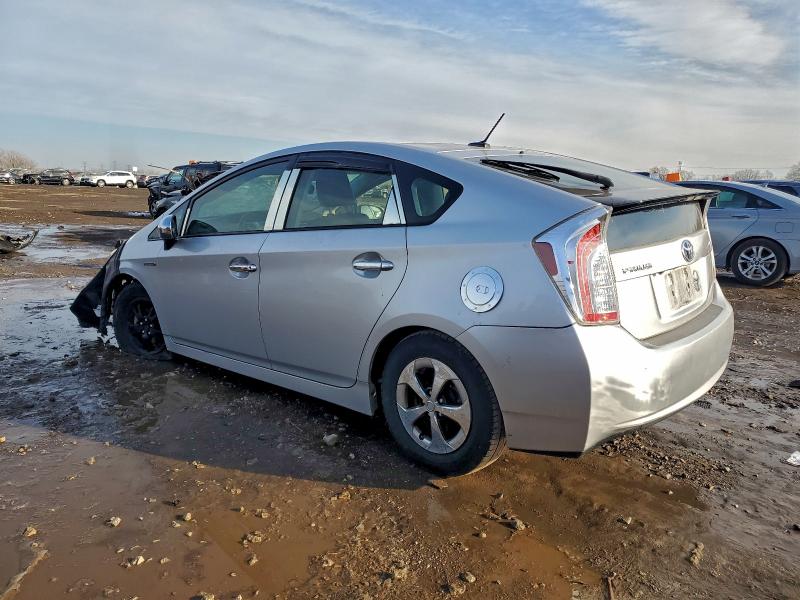 2013 Toyota Prius VIN JTDKN3DU1D1684503 COPART salvage auction — FRONT END, Il - Salvage Certificate, sold $1,250 on 2026-07-08 (photo 2)