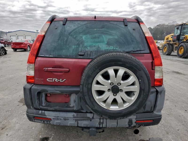 2006 Honda Cr-v VIN SHSRD78876U431873 COPART salvage auction — FRONT END, Nc - Salvage Certificate Of Title, sold $850 on 2026-07-23 (photo 6)