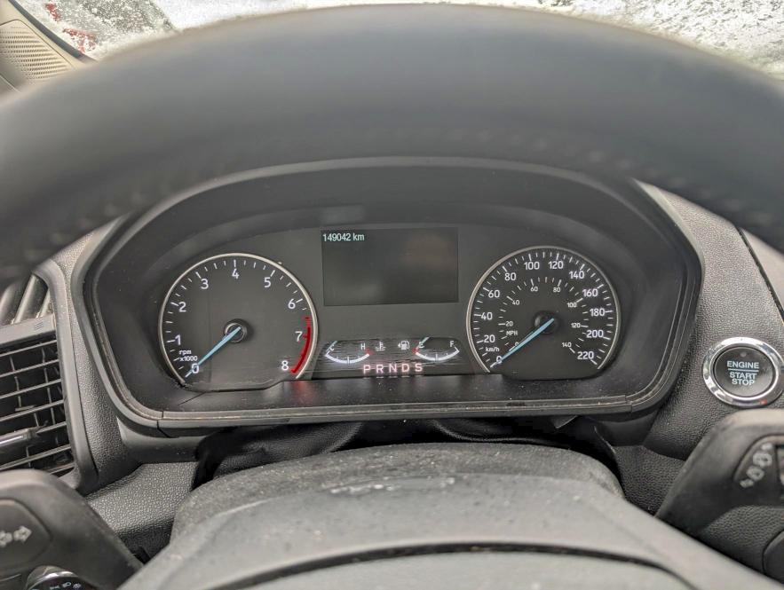 2019 Ford Ecosport VIN MAJ6S3JL7KC252107 COPART salvage auction — UNDERCARRIAGE, Qc - Irrecuperable, sold $150 on 2026-07-21 (photo 9)