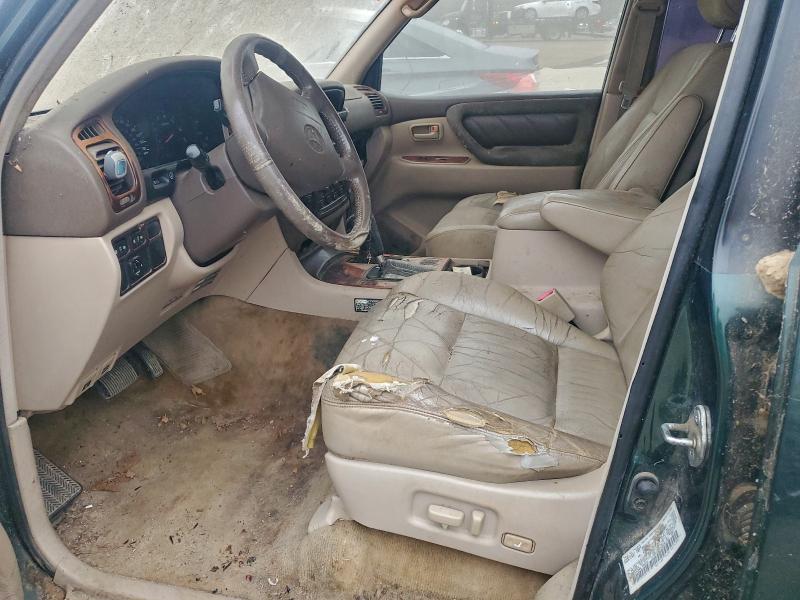 1999 Toyota Land cruiser VIN JT3HT05J7X0041381 COPART salvage auction — FRONT END, ID - SALVAGE CERTIFICATE OF TITLE, sold $1,750 on 2026-07-29 (photo 7)