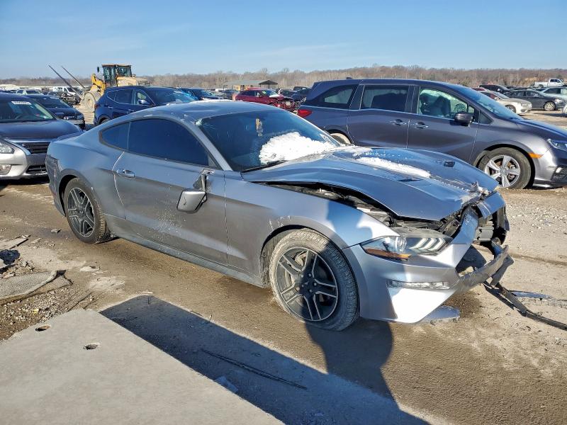 2020 Ford Mustang VIN 1FA6P8TH5L5139060 COPART salvage auction — FRONT END, Ks - Duplicate Title, sold $3,350 on 2026-08-25 (photo 4)