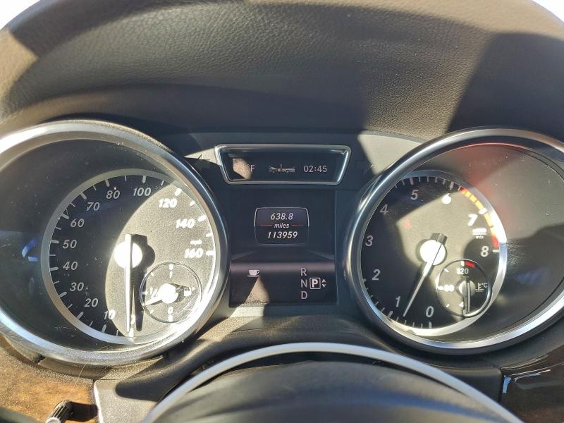 2013 Mercedes-benz M-klasse VIN 4JGDA5HB4DA211781 COPART salvage auction — REAR END, Nv - Salvage Title, sold $3,000 on 2026-07-14 (photo 9)