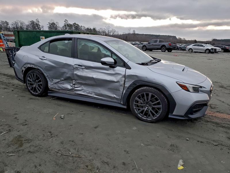 2022 Subaru Wrx VIN JF1VBAU64N8021856 COPART salvage auction — SIDE, Nc - Salvage Certificate Of Title, sold $5,400 on 2026-07-27 (photo 4)