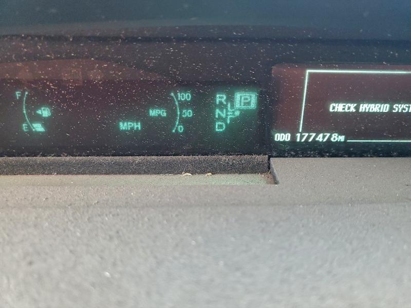 2010 Toyota Prius VIN JTDKN3DU5A0135338 COPART salvage auction — FRONT END, Az - Dis/Dlr/Exp Only Salvage Title, sold $1,150 on 2026-07-31 (photo 9)