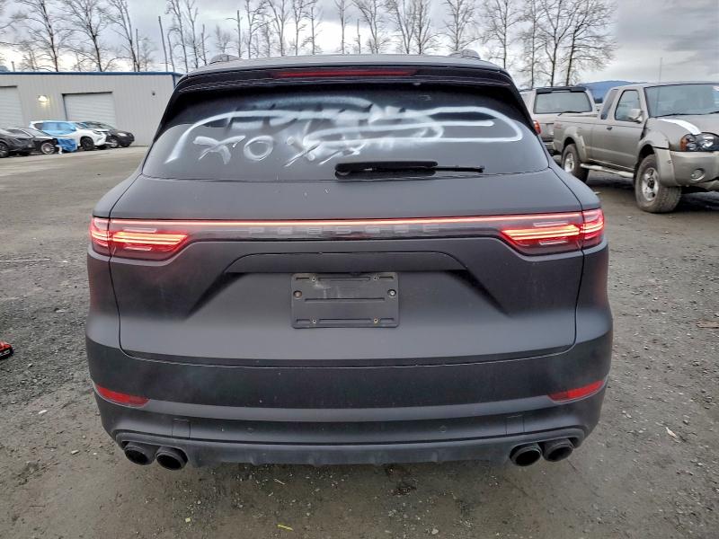 2021 Porsche Cayenne VIN WP1AF2AY4MDA36774 COPART salvage auction — Vandalized, WA - CERT OF OWNERSHIP-REBUILT, sold $35,000 on 2026-02-09 (photo 6)