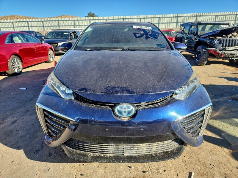2017 Toyota Mirai VIN JTDBVRBDXHA002746 COPART salvage auction — FRONT END, Nm - Certificate Of Title, sold $2,500 on 2026-07-09 (photo 5)