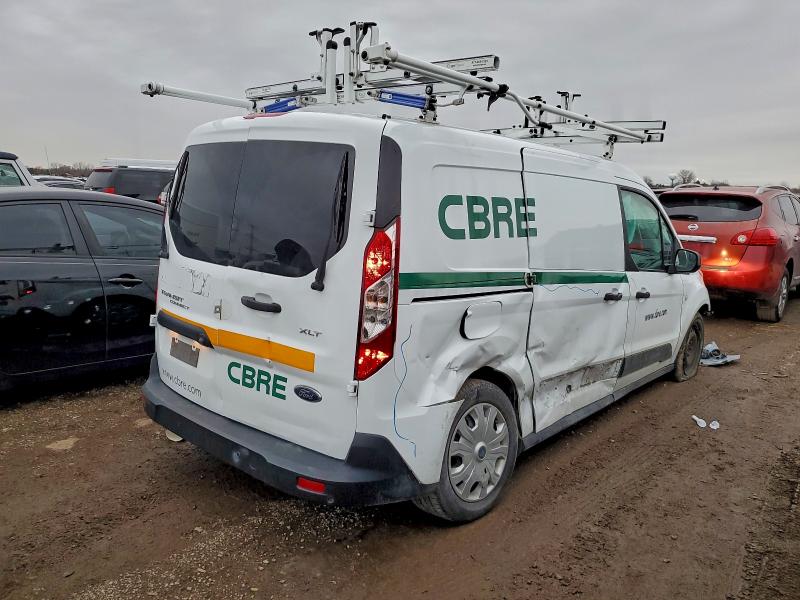 2020 Ford Transit connect VIN NM0LS7F26L1452717 COPART salvage auction — ROLLOVER, Il - Salvage Certificate, sold $2,850 on 2026-07-02 (photo 3)