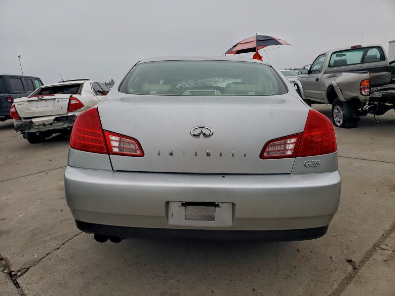 2003 Infiniti G35 VIN JNKCV51E23M332734 COPART salvage auction — ALL OVER, CA - SALVAGE CERTIFICATE, sold $100 on 2026-07-27 (photo 6)