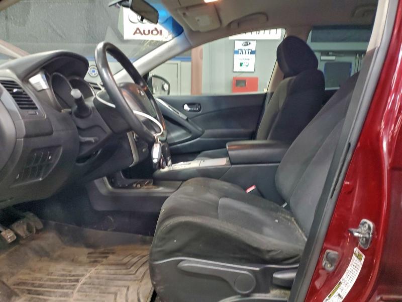 2012 Nissan Murano VIN JN8AZ1MW8CW225884 COPART salvage auction — MINOR DENT/SCRATCHES, Ny - Certificate Of Title, sold $2,500 on 2026-07-17 (photo 7)