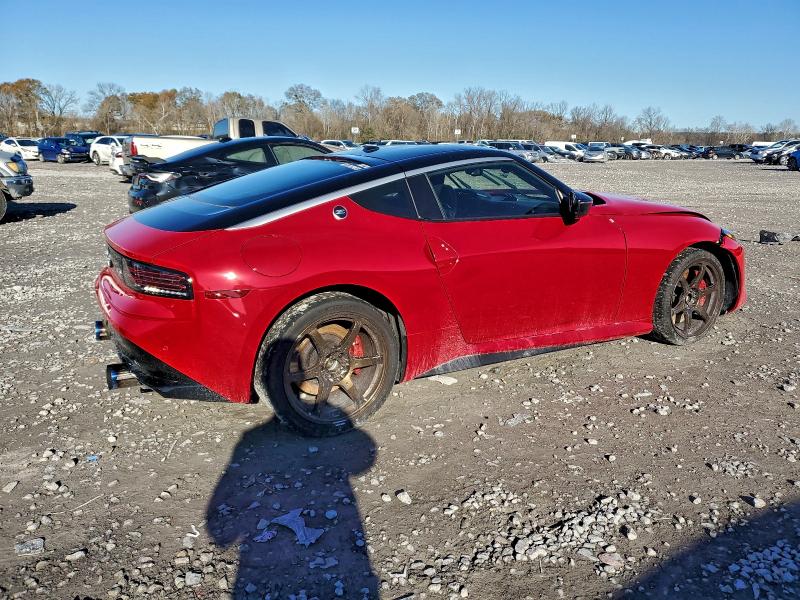 2025 Nissan Z VIN JN1BZ4AH0SM411522 COPART salvage auction — FRONT END, Al - Cert Of Title-Salvage Title, sold $175 on 2026-07-28 (photo 3)