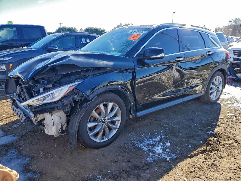 2021 Infiniti Qx50 VIN 3PCAJ5BB6MF108885 COPART salvage auction — Front End, NY - CERTIFICATE OF TITLE, sold $5,600 on 2026-02-13 (photo 1)
