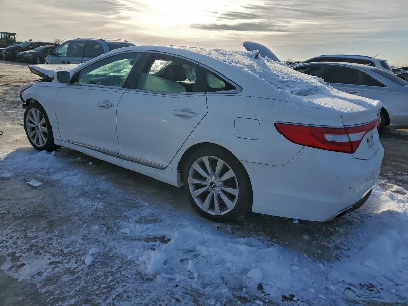 2017 Hyundai Azera VIN KMHFH4JG6HA586016 COPART salvage auction — FRONT END, Il - Salvage Certificate, sold $1,150 on 2026-07-14 (photo 2)