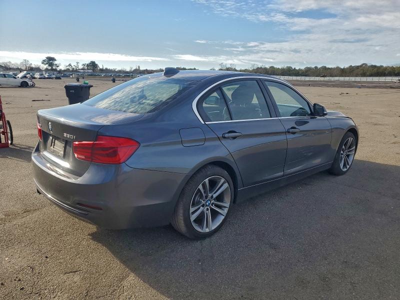 2018 BMW 3 series VIN WBA8D9C50JA616325 COPART salvage auction — FRONT END, Ny - Mv-907A Salvage Certificate, sold $8,500 on 2026-07-06 (photo 3)
