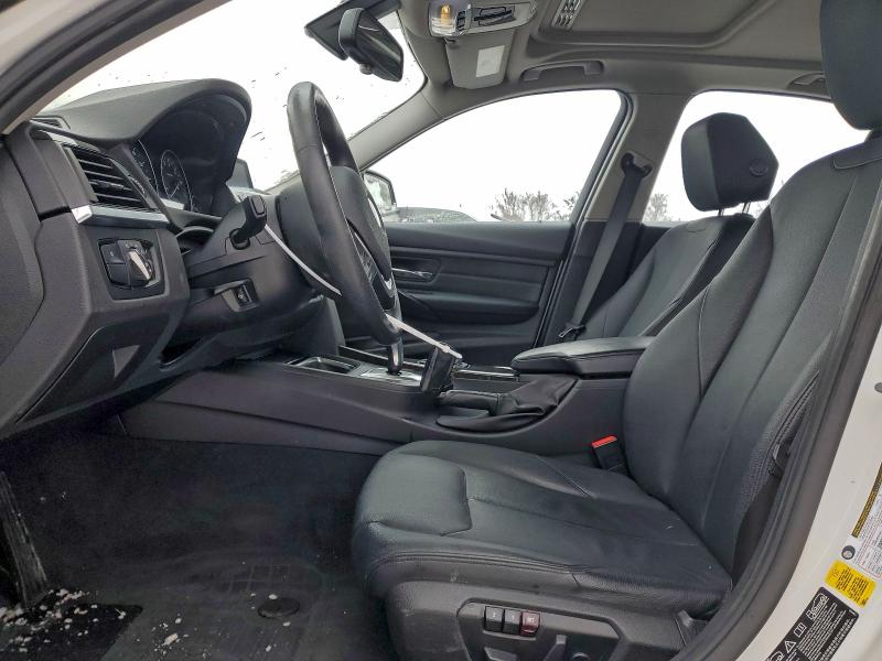 2015 BMW 3 series VIN WBA3B3C55FF546621 COPART salvage auction — FRONT END, Id - Salvage Certificate Of Title, sold $1,550 on 2026-07-10 (photo 7)