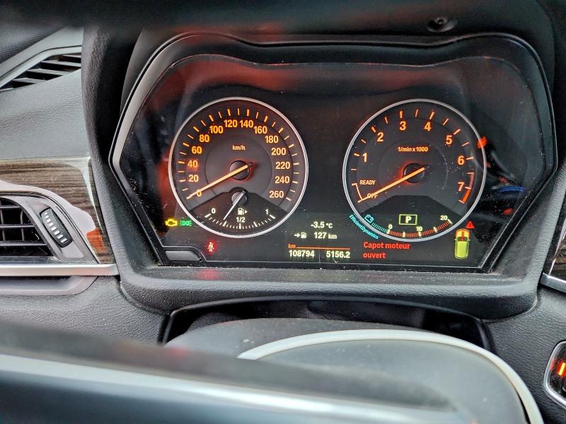 2018 BMW X1 VIN WBXHT3C32J5K25318 COPART salvage auction — FRONT END, Qc - Gravement Accidente, sold $150 on 2026-07-21 (photo 9)