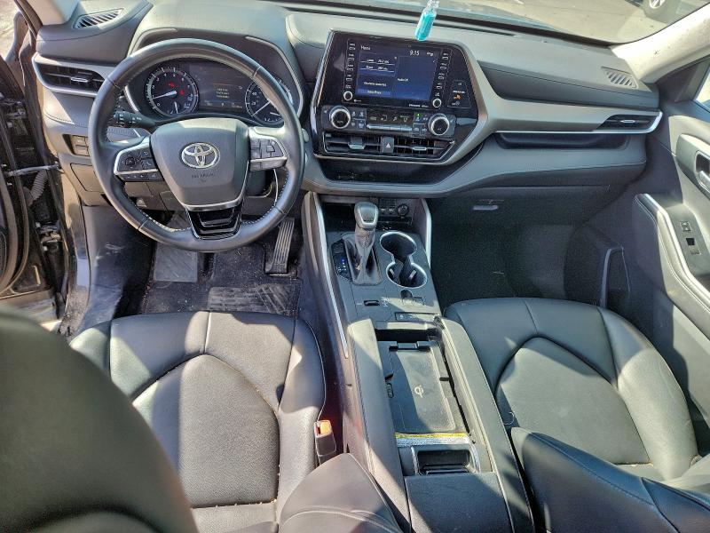 2020 Toyota Highlander VIN 5TDGZRAH4LS000131 COPART salvage auction — REAR END, Tx - Certificate Of Title, sold $13,900 on 2026-07-27 (photo 8)