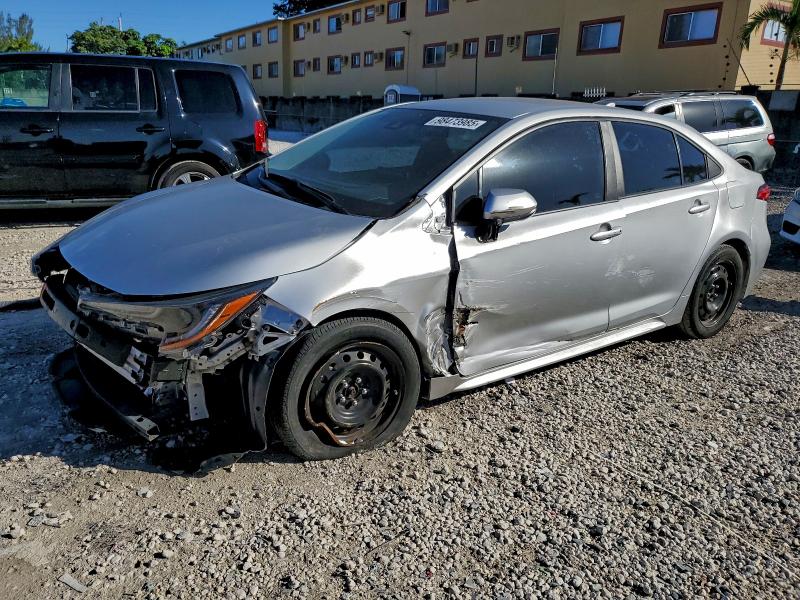 2020 Toyota Corolla VIN 5YFEPRAE2LP143526 COPART salvage auction — FRONT END, Fl - Cert Of Title Slvg Rebuildable, sold $4,650 on 2026-07-13 (photo 1)