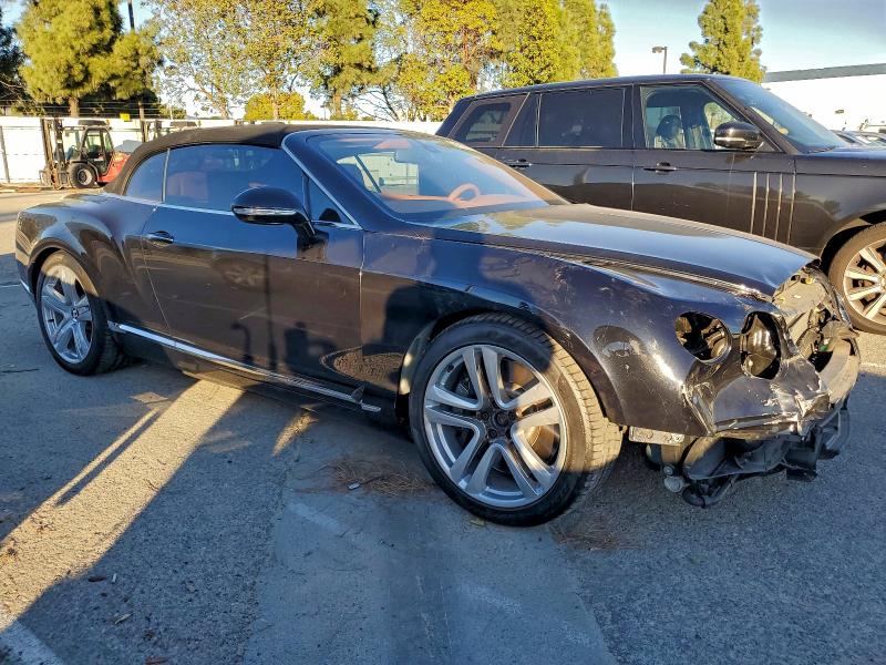 2013 Bentley Continental VIN SCBGT3ZA1DC083108 COPART salvage auction — FRONT END, Ca - Salvage Certificate, sold $26,250 on 2026-08-11 (photo 4)
