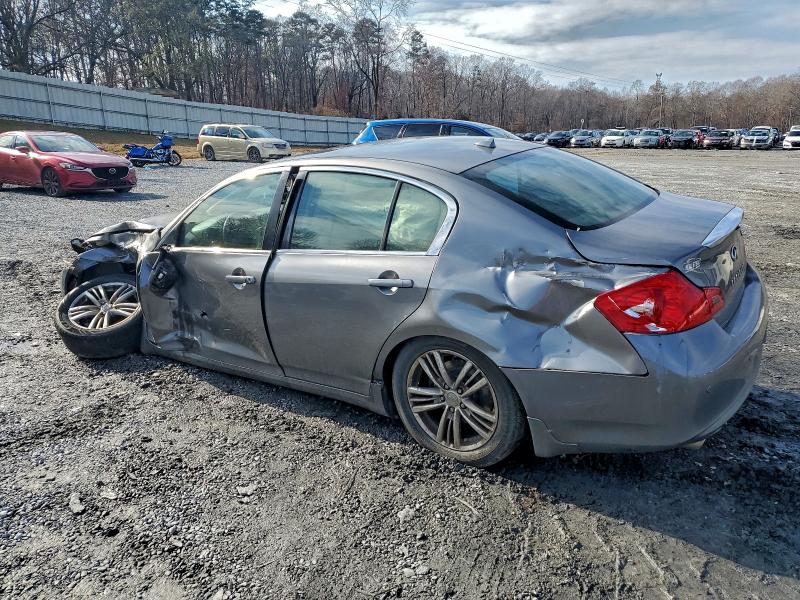 2013 Infiniti G VIN JN1CV6AP0DM718629 COPART salvage auction — SIDE, Nc - Salvage Certificate Of Title, sold $425 on 2026-07-29 (photo 2)