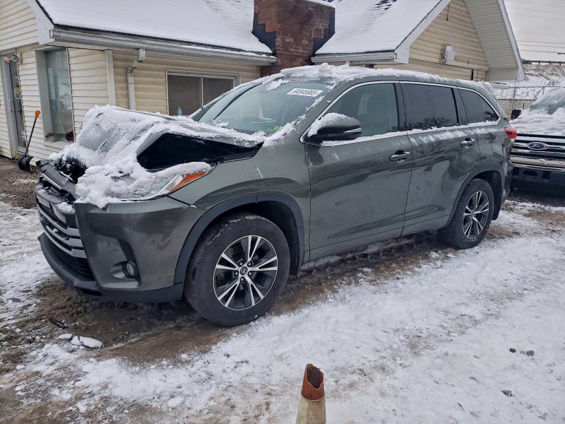 2017 Toyota Highlander VIN 5TDBZRFH7HS398977 COPART salvage auction — FRONT END, Other, sold $9,200 on 2026-07-15 (photo 1)