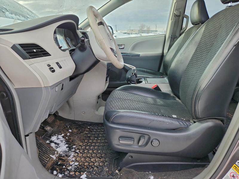 2013 Toyota truck/van Sienna se v6 VIN 5TDXK3DC7DS294997 COPART salvage auction — FRONT END, AB - BOS - SALVAGE, sold $2,650 on 2026-07-28 (photo 7)
