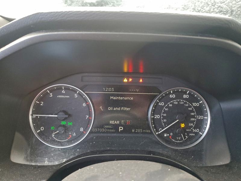 2023 Mitsubishi Outlander VIN JA4J4UA82PZ045364 COPART salvage auction — FRONT END, Me - Cert Of Title-Salvage Collisio, sold $7,500 on 2026-07-31 (photo 9)
