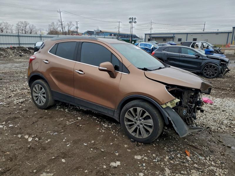 2017 Buick Encore VIN KL4CJASB3HB018601 COPART salvage auction — FRONT END, Il - Salvage Certificate, sold $550 on 2026-07-24 (photo 4)