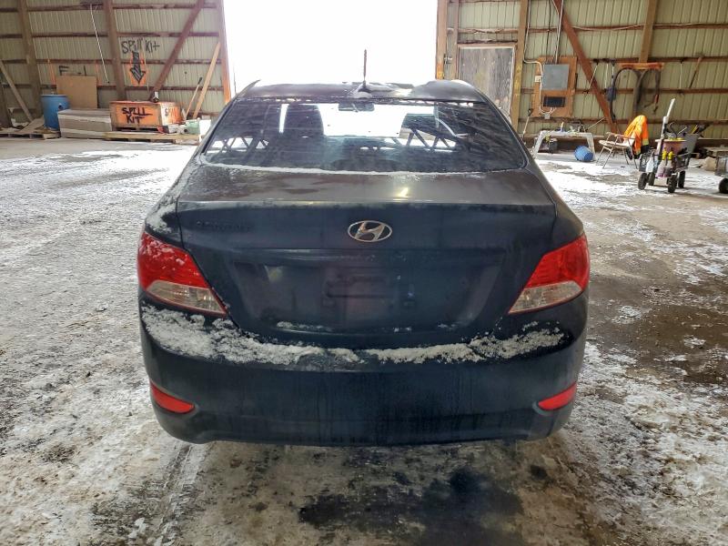 2014 Hyundai Accent VIN KMHCT4AE9EU772224 COPART salvage auction — FRONT END, On - Permit No Brand - Unfit, sold $375 on 2026-07-28 (photo 6)