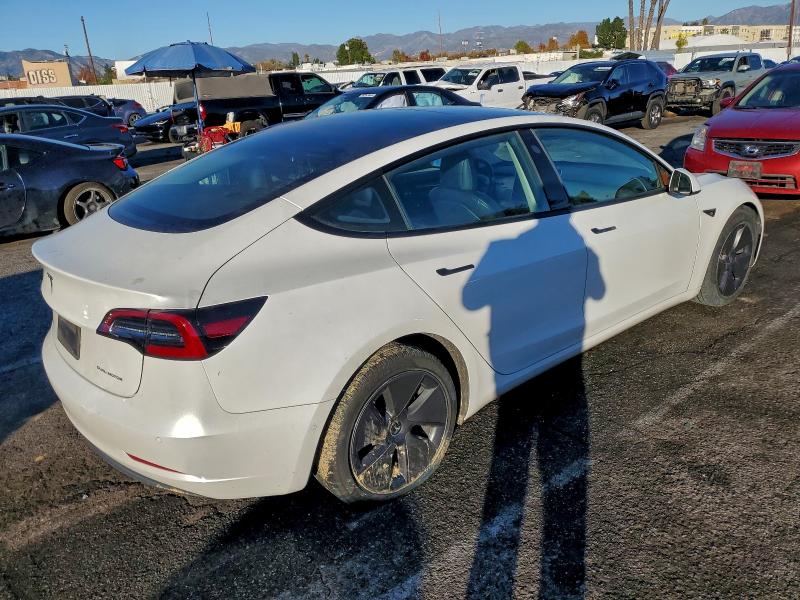 2022 Tesla Model 3 VIN 5YJ3E1EB7NF331553 COPART salvage auction — MECHANICAL, Ca - Salvage Certificate, sold $5,600 on 2026-07-14 (photo 3)