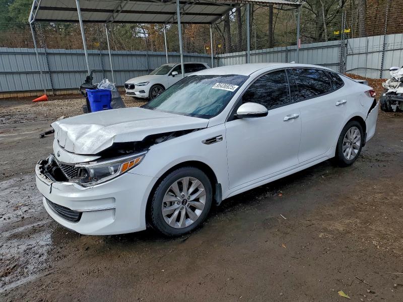 2016 Kia Optima VIN 5XXGU4L35GG108218 COPART salvage auction — REAR END, Ga - Derelict Bos/Parts Only, sold $275 on 2026-07-10 (photo 1)
