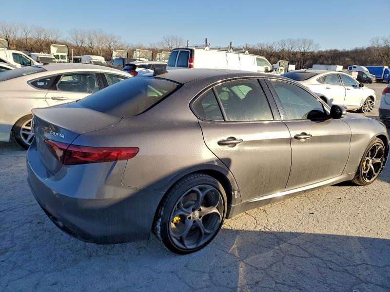 2018 Alfa romeo Giulia VIN ZARFAEEN6J7589465 COPART salvage auction — FRONT END, Ks - Cert Of Title-Salvage, sold $5,200 on 2026-07-16 (photo 3)