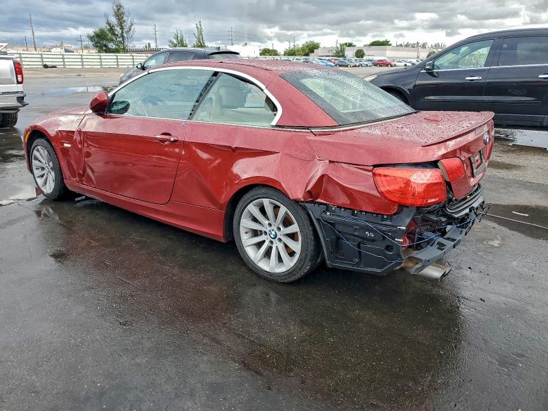 2013 BMW 3 series VIN WBADW3C55DJ525979 COPART salvage auction — REAR END, Other, sold $1,300 on 2026-08-10 (photo 2)