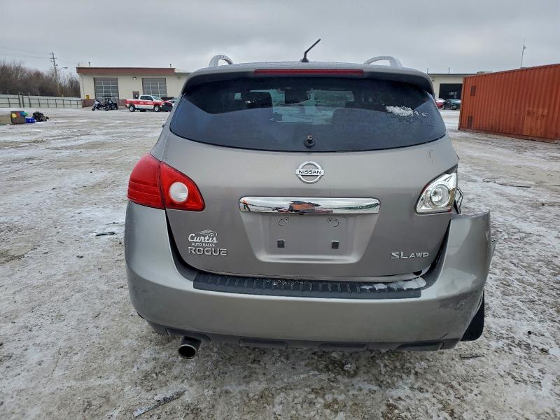 2013 Nissan Rogue VIN JN8AS5MV5DW632128 COPART salvage auction — REAR END, Salvage Title, sold $250 on 2026-07-21 (photo 6)