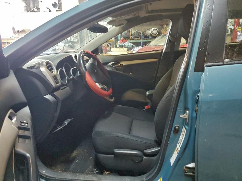 2009 Pontiac Vibe VIN 5Y2SP67079Z449570 COPART salvage auction — FRONT END, On - Permit Salvage, sold $100 on 2026-07-28 (photo 7)