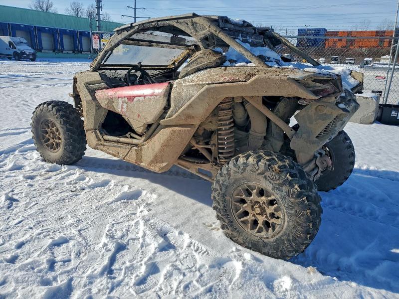2025 Can am maverick Atv VIN 3JBVGAY46SE000211 COPART salvage auction — ROLLOVER, Id - Salvage Certificate Of Title, sold $10,500 on 2026-07-09 (photo 3)
