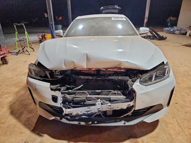 2025 BMW I4 VIN WBY23HD05SFV45781 COPART salvage auction — FRONT END, Al - Cert Of Title-Salvage Title, sold $15,800 on 2026-07-22 (photo 5)