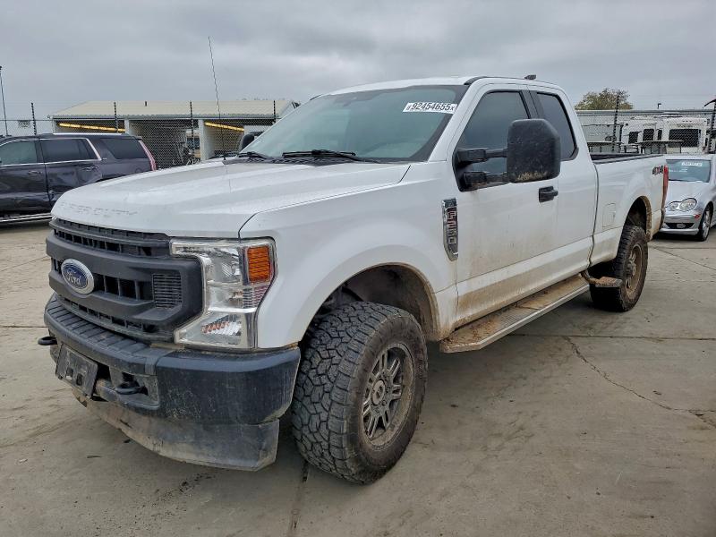 2021 Ford F-250 super duty VIN 1FT7X2B6XMED45715 COPART salvage auction — VANDALISM, Ca - Certificate Of Title, sold $7,700 on 2026-07-27 (photo 1)